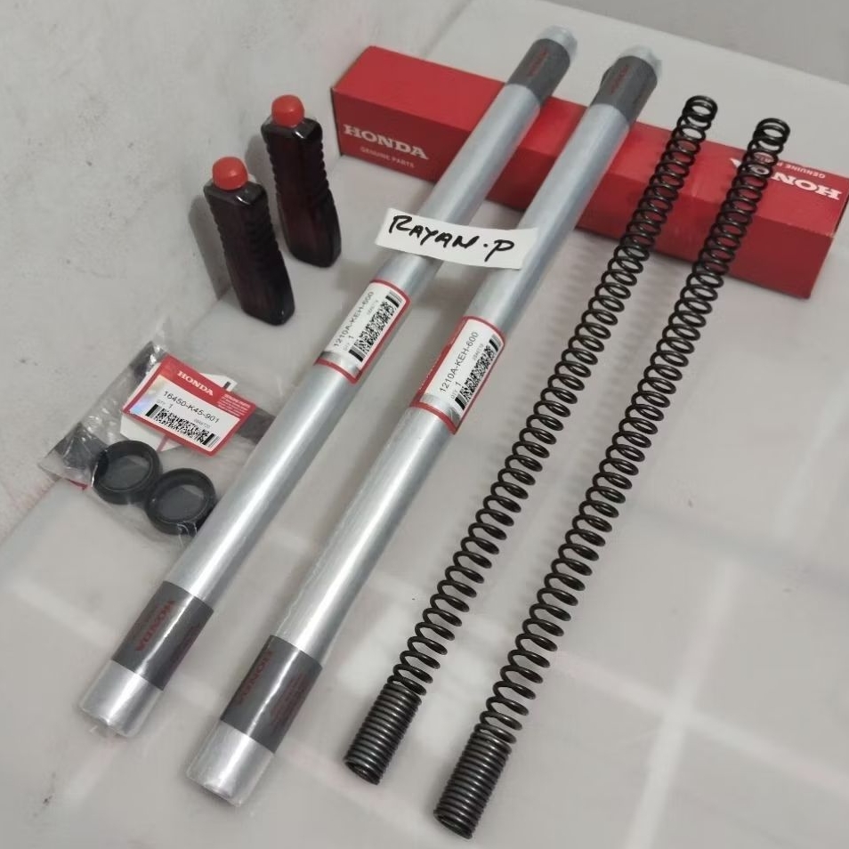 paket sok depan komplit Honda Gl pro Gl pro Gl max sok+sil+per+oli KEH original