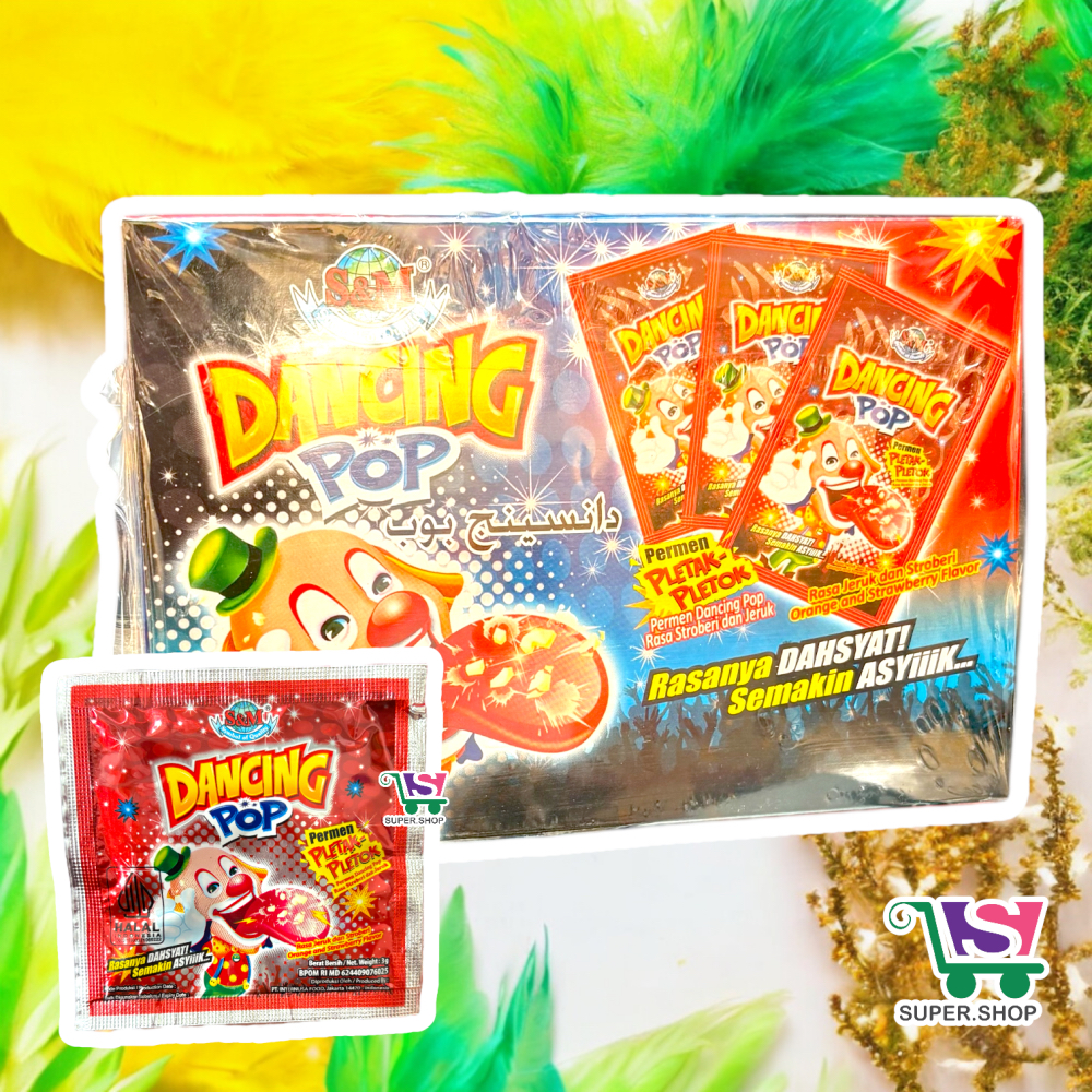 

Permen Dancing Pop Pletak Pletok Popping Candy PACK (isi 40 pc)