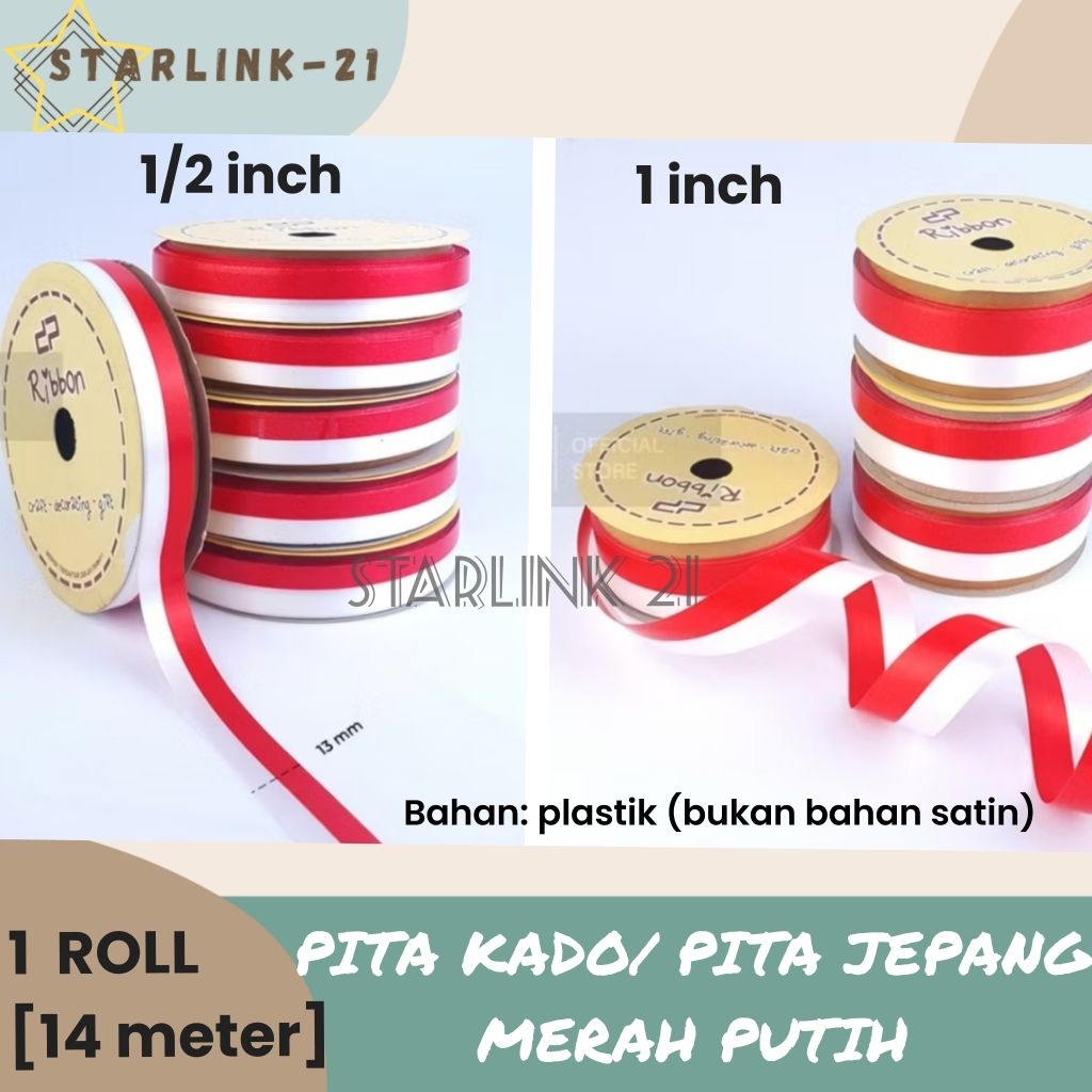 

PITA KADO / PITA JEPANG MERAH PUTIH | Pita Hias Acara 17 Agustus
