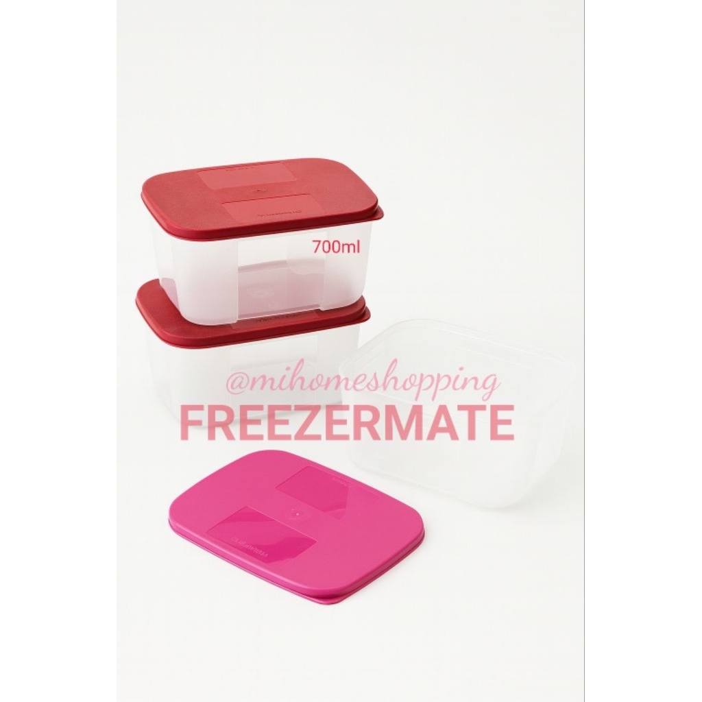 Tivana Home Tupperware Freezermate 700Ml Tempat Makanan Di Freezer Kulkas