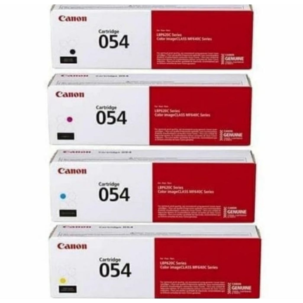 TONER CARTRIDGE CANON 054 BLACK& COLOUR ORIGINAL FOR PRINTER CANON MF644CDW* MF643CDW* MF642CDW* LBP