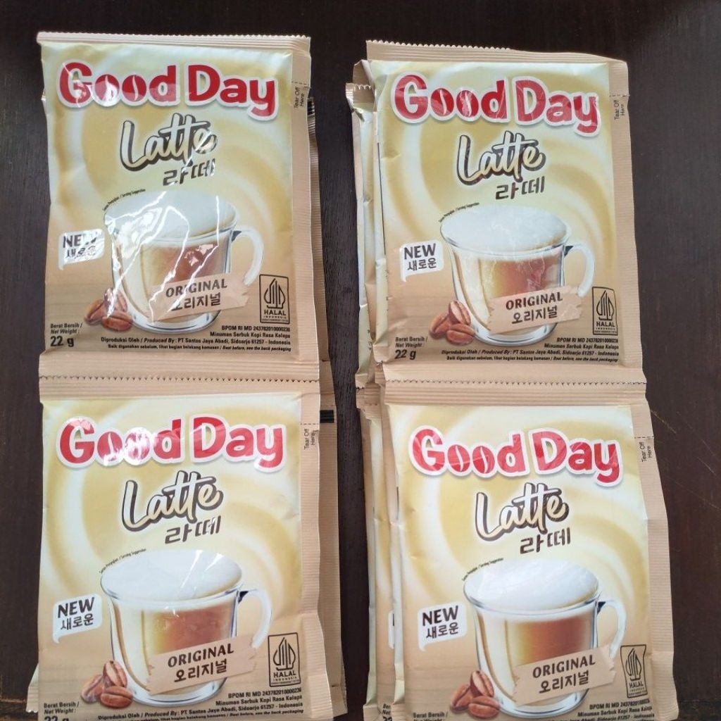 

BUNDLING HEMAT GOOD DAY LATTE ORIGINAL 22 gr