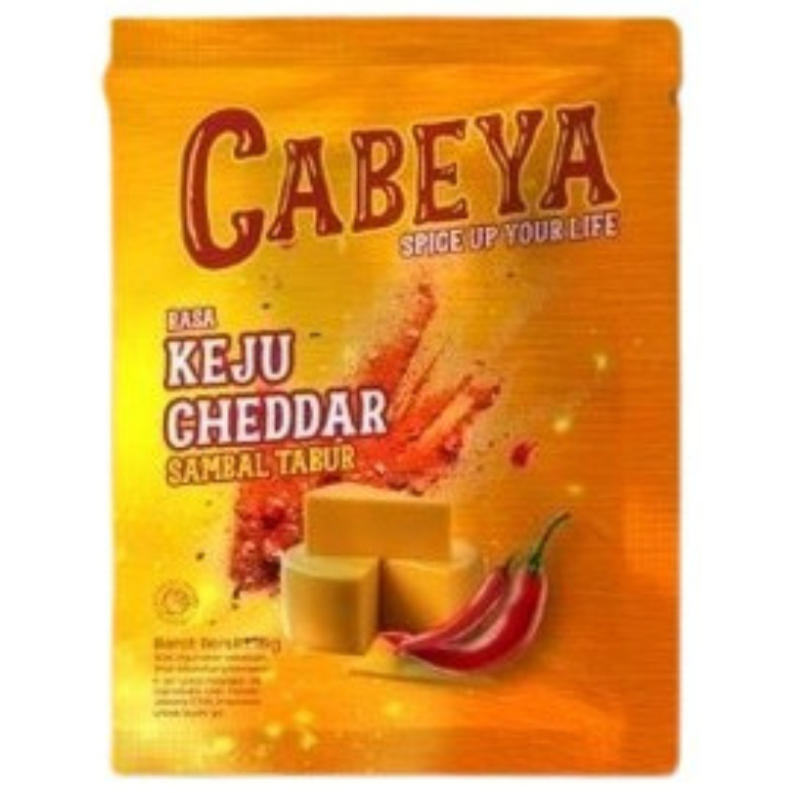 

CABEYA RASA KEJU CHEDDAR SAMBAL TABUR 15 GR 8997216625344