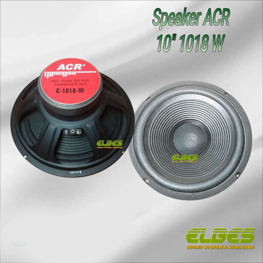 Speaker ACR 1018W 10inch Woofer