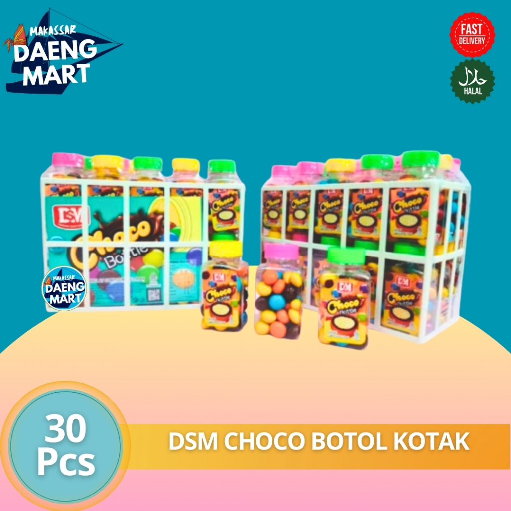 

Choklat Botol Cola Kotak Rasa Enak 30 Pcs