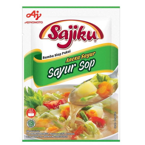 

SAJIKU BUMBU SAYUR SOP 19 GR 8992770154026