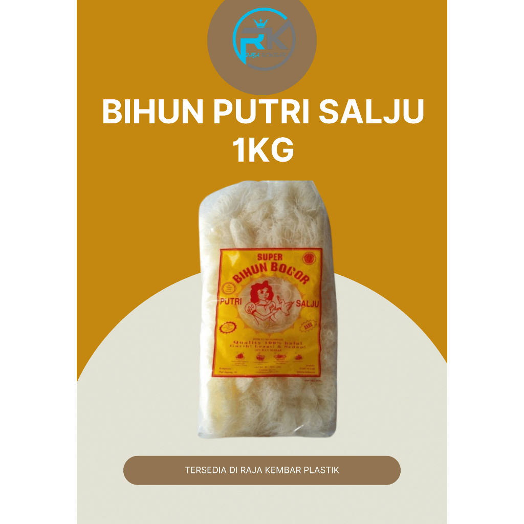 

BIHUN PUTRI SALJU 1 KG/SUPER BIHUN BOGOR