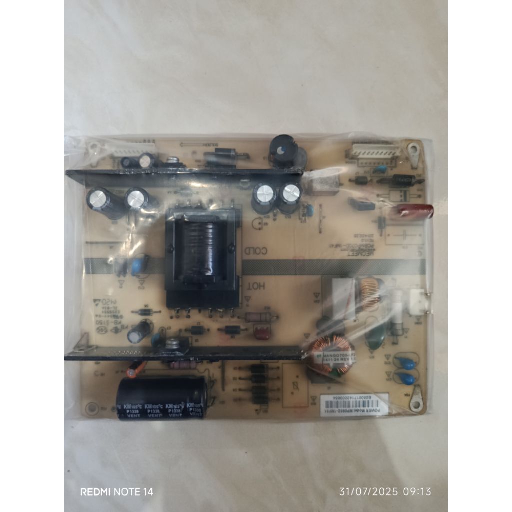 PSU POWER SUPPLY REGURATOR MESIN TV CHANGHONG LED 40D1000i PSU CHANGHONG 40