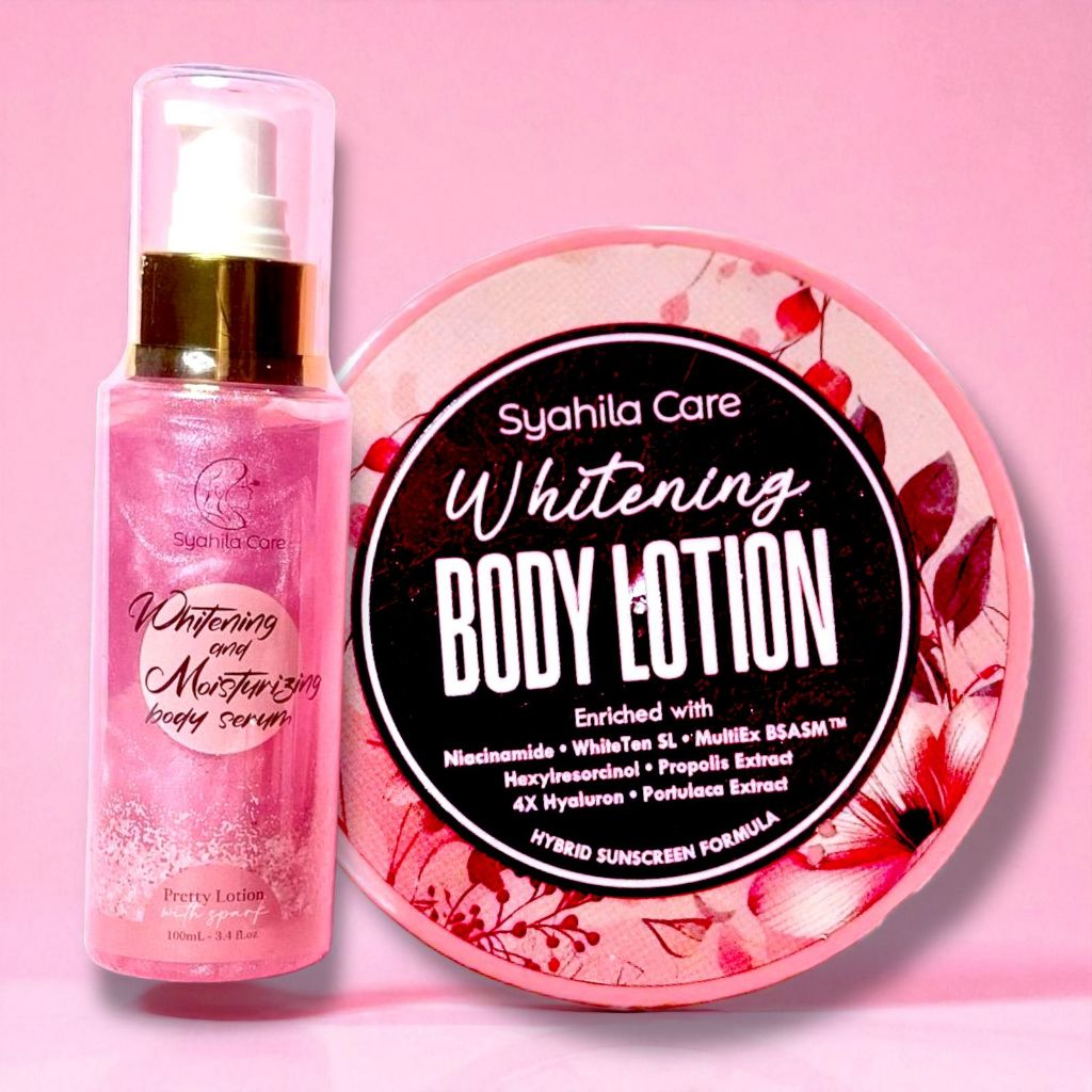 Bodylotion Formula Baru POT (250ML) + Body serum siang
