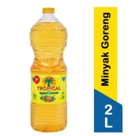 

Minyak goreng TROPICAL isi 2 Liter