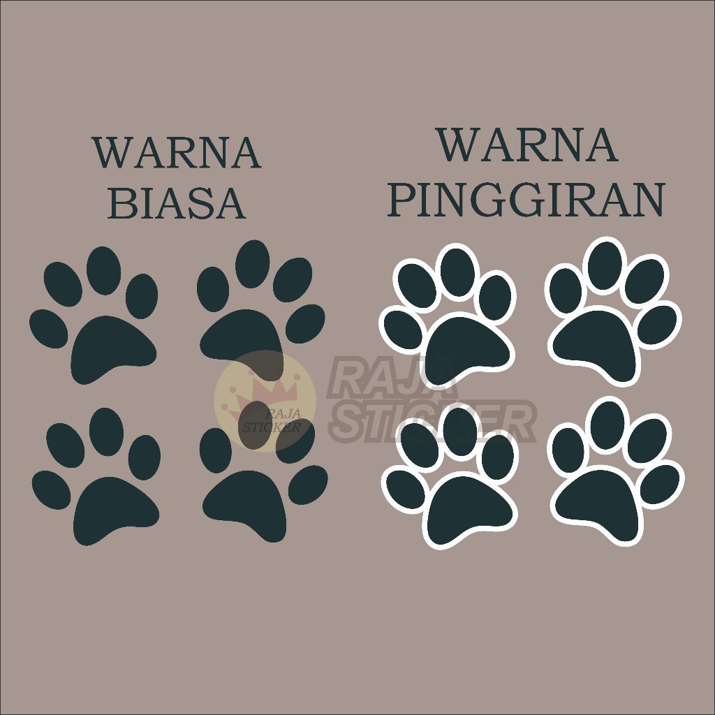 

STIKER CUTTING KAKI KUCING BAHAN VINYL