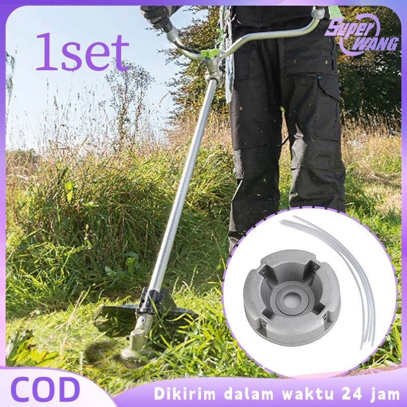1set Mata Pisau Mesin Potong Rumput Mata Pemotong Rumput Tali Kepala Pisau Potong Rumput