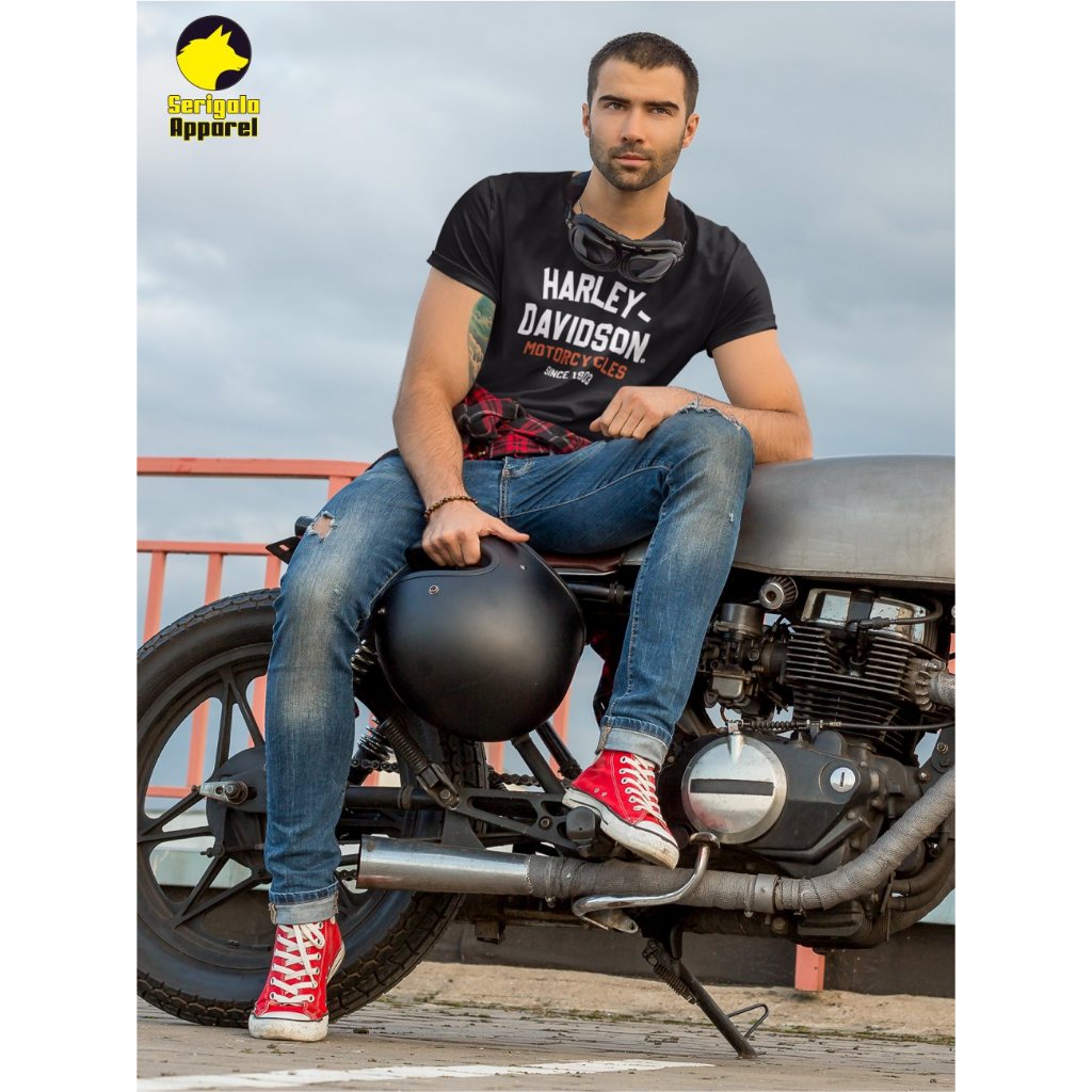 KAOS HARLEY DAVIDSON. / BAJU MOTOR / T-SHIRT MOTOR / BAJU PRIA / BAJU HARLEY DAVIDSON / T-SHIRT HARL