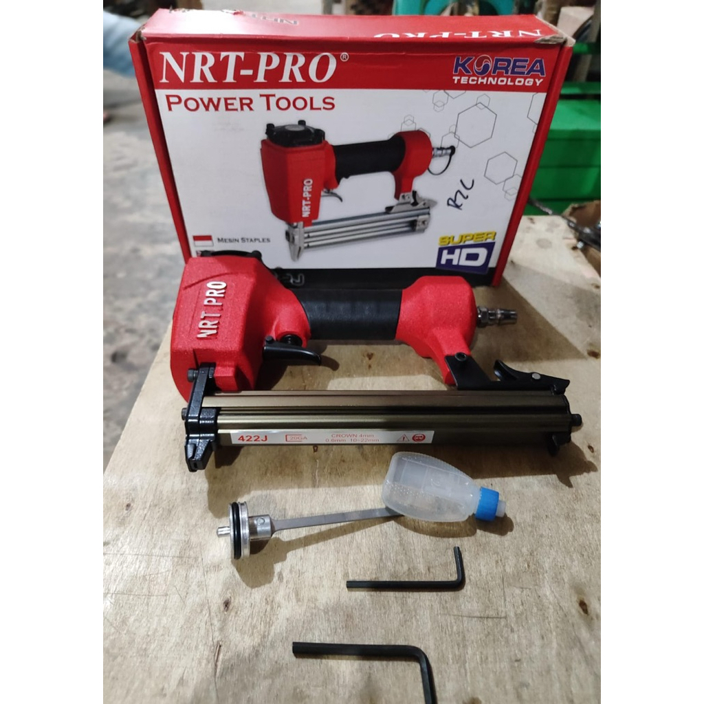 

Air nailer NRT-PRO 422J / alat paku tembak U staples NRT-PRO 422j