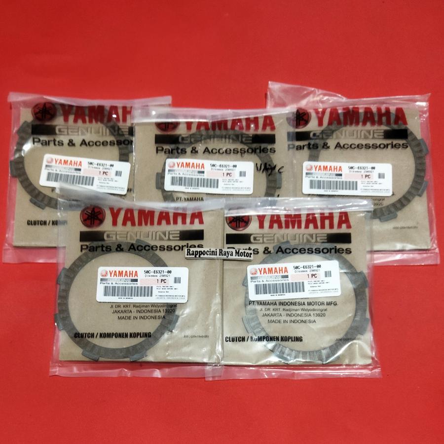 Kampas Kopling JUPITER MX NEW 135 Original 50C 5 Lembar