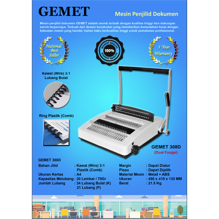

Gemet 308D