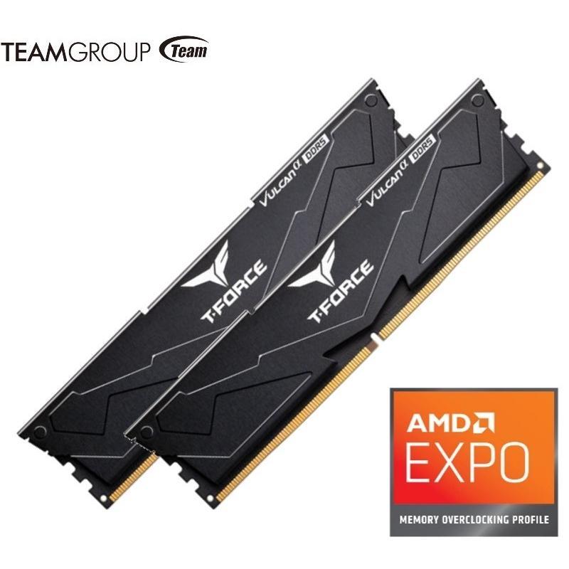Ram Team Vulcan DDR5 64GB (2x32GB) 6000Mhz - Longdimm DDR5 Team Vulcan 6000Mhz 64GB (2x32GB)