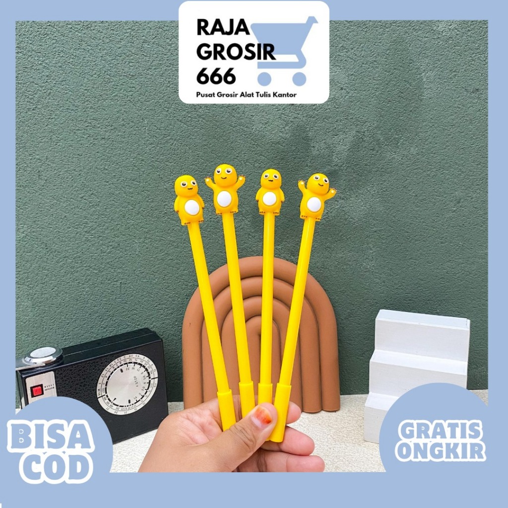 

PULPEN GEL DINO NAILONG PGK-1993 PEN LUCU IMUT KADO UNIK SOUVERNIR