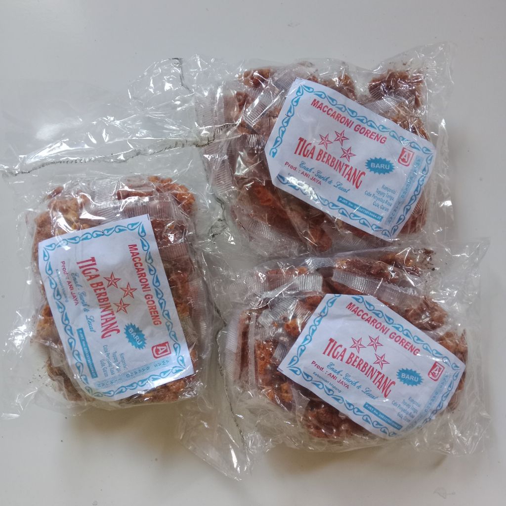 

MAKRONI JADUL TIGA BINTANG PEDAS BEST SELLER