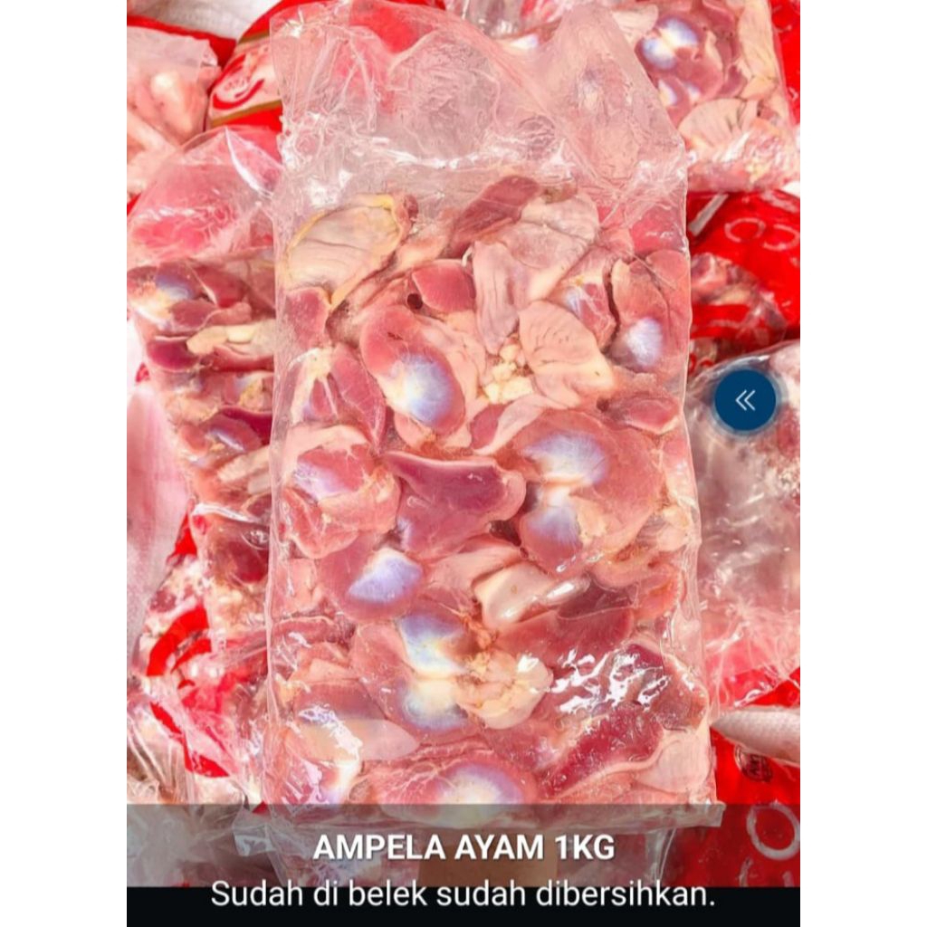 

Frozen 1kg Ampela Ayam stock terbatas, Delivery Jogja