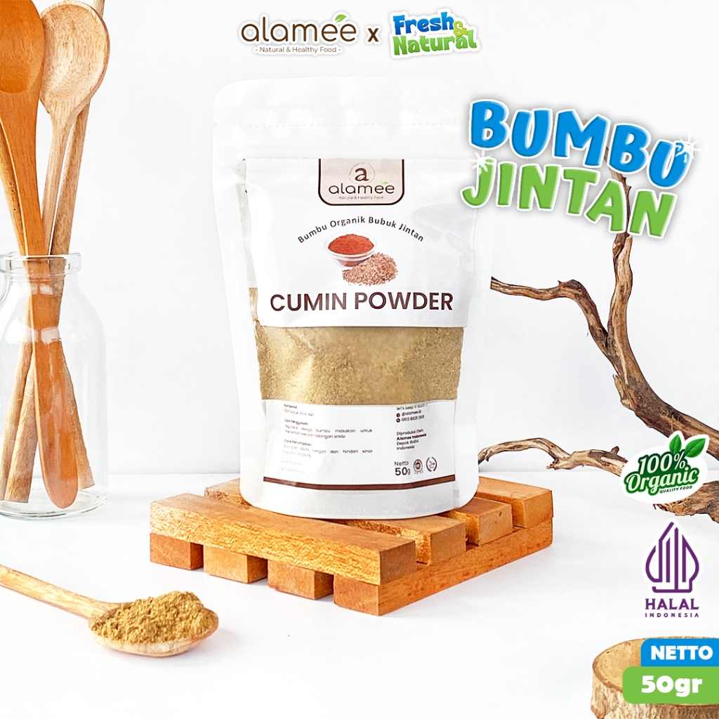 

ALAMEE Bumbu Dapur Jintan Bubuk Cumin Powder Bumbu Dapur Instan Jinten Caraway 50g fresh and natural