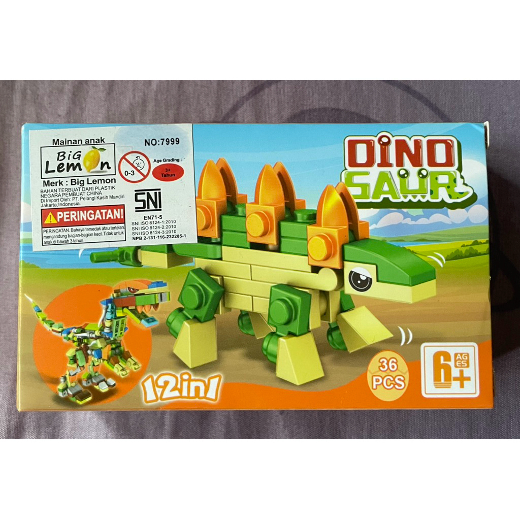 mainan lego anak dinosaurus
