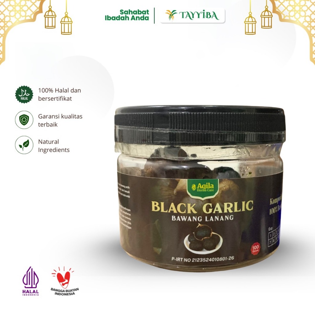 

Black Garlic 100gram – Bawang Hitam Fermentasi Alami 100% Asli | Superfood Herba