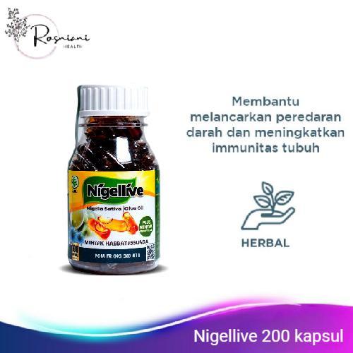nigellive minyak habbatussauda nigellive 200 Kapsul