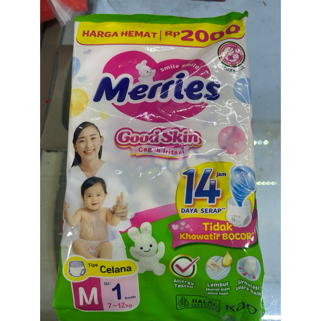Popok Merries renceng