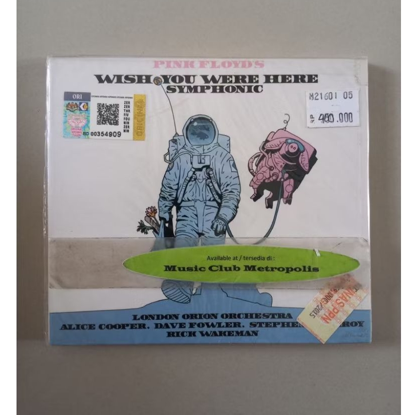 CD PINK FLOYD - WISH YOU WERE HERE SYMPHONIC IMPORTED NETHERLAND