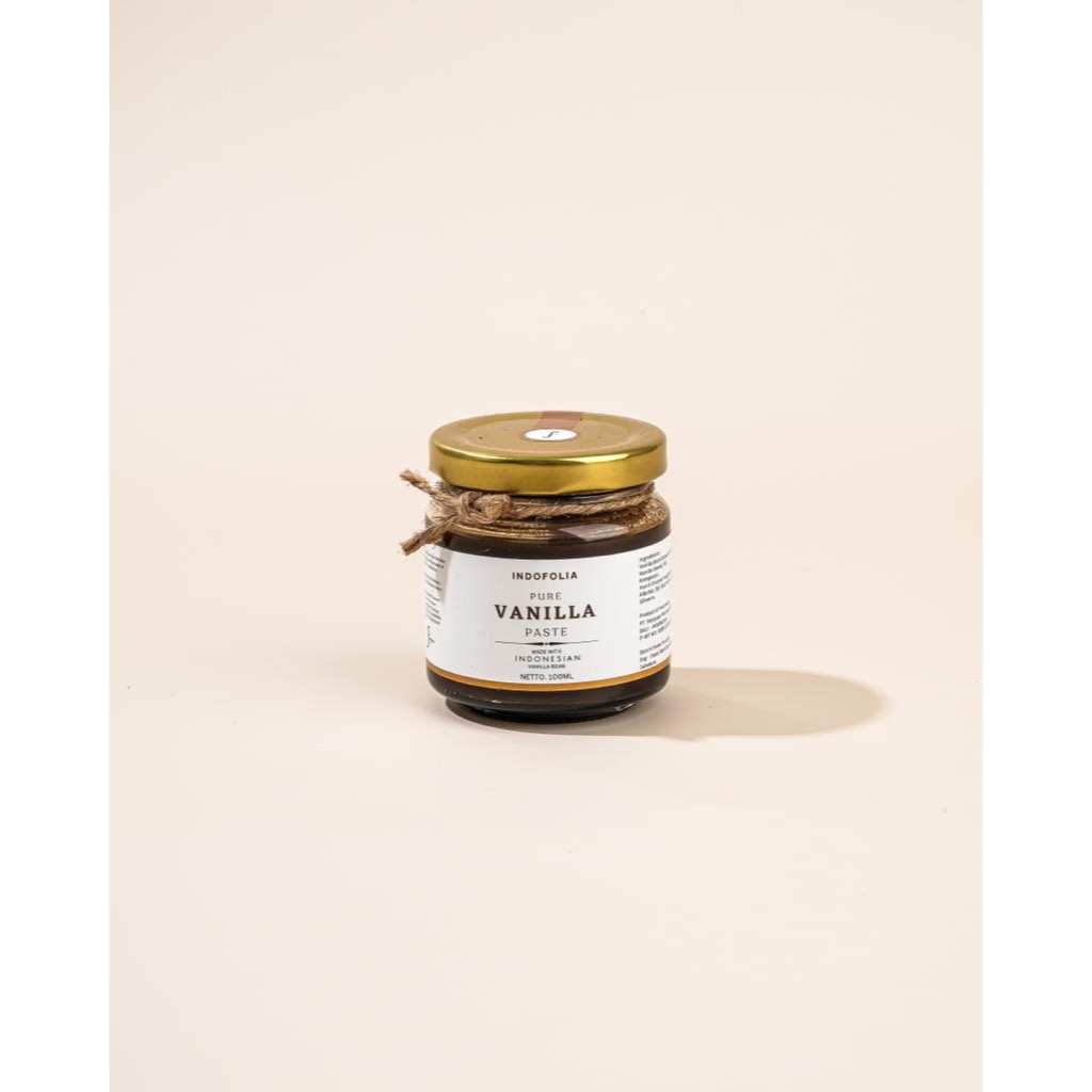 

Pure Vanilla Bean Paste by Indofolia with Caviar seeds inside/Bintik asli Vanilla 50-100ml