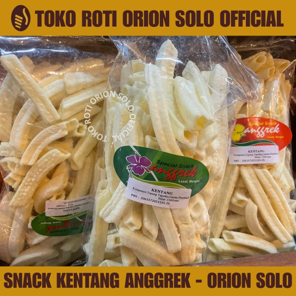 

Kentang Cap Anggrek - Orion Solo