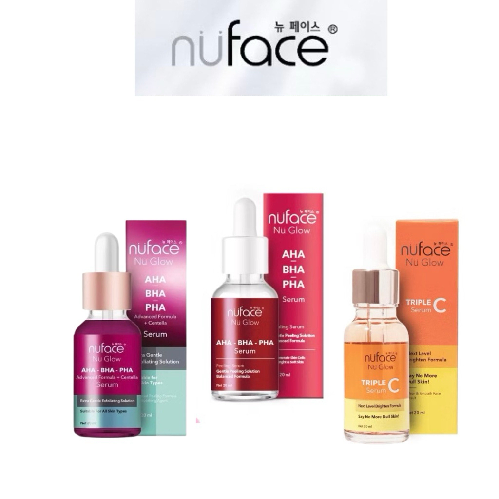 NUFACE RETINOL SERUM // VITAMIN C SERUM // PEELING SERUM
