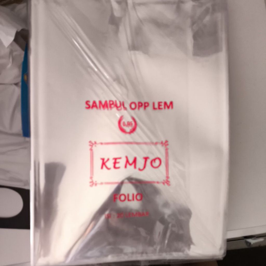 

Sampul plastik folio lem