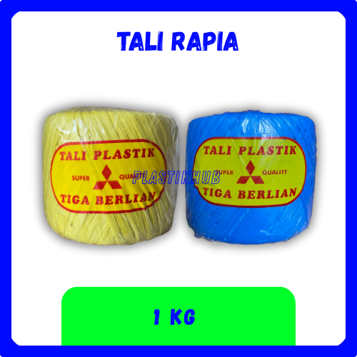 

Tali Plastik Rapia Super Tiga Berlian 1 Kg