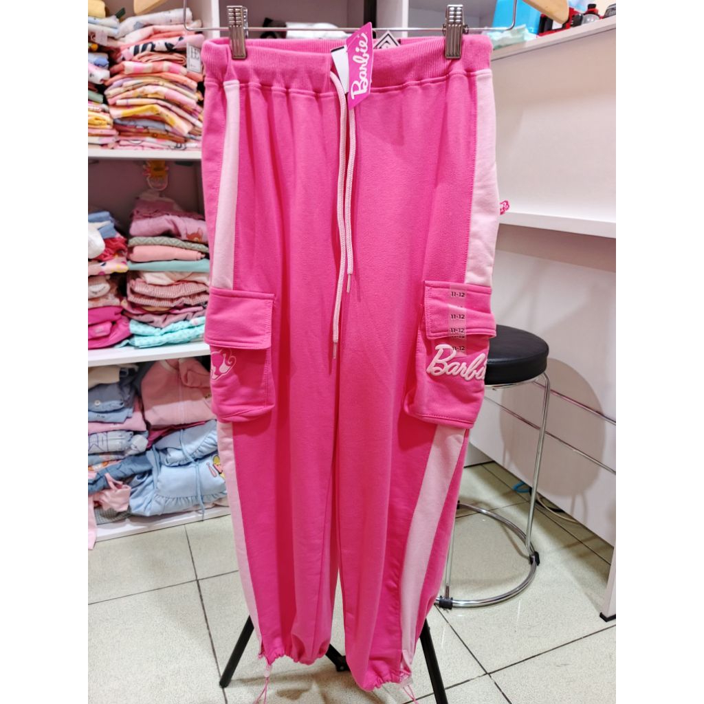 Celana Training Barbie 11-12 Pink
