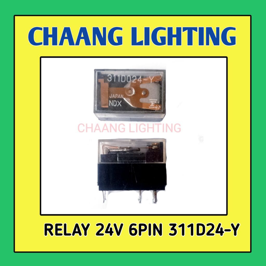 RELAY 24V 6 PIN RELAY 311D024-Y RELAY 24VOLT 6 KAKI