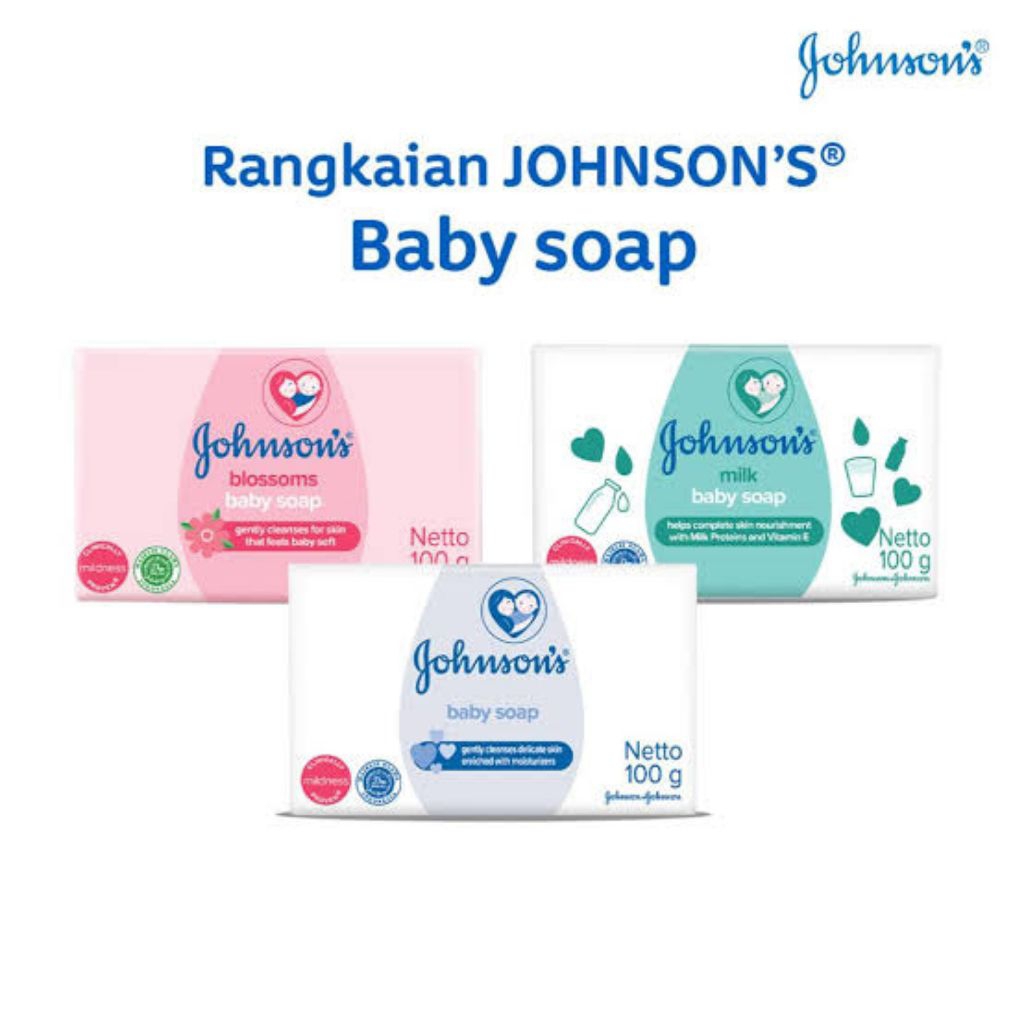 Johnson's sabun batang 75 gr untuk bayi