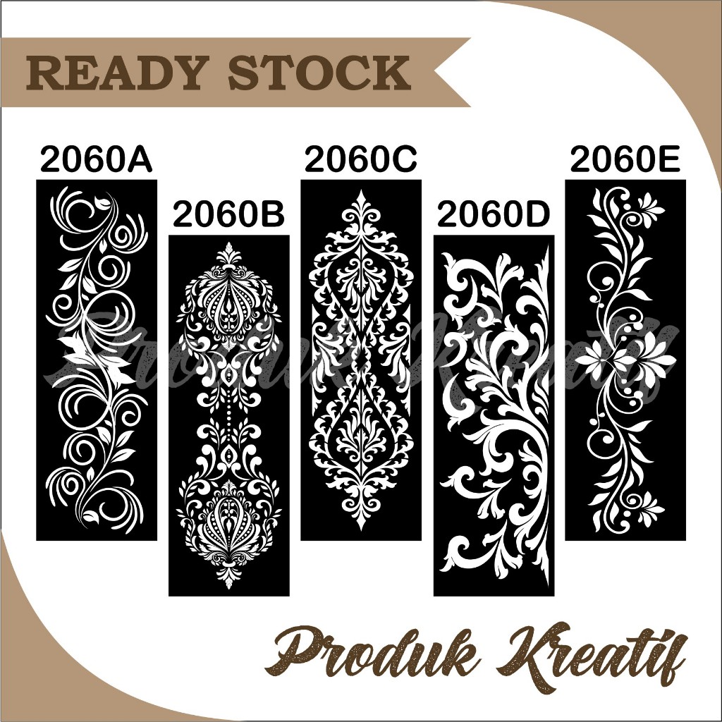 Laser Cutting CNC Ornament Pagar Rumah Potong Plat Besi Desain Modern