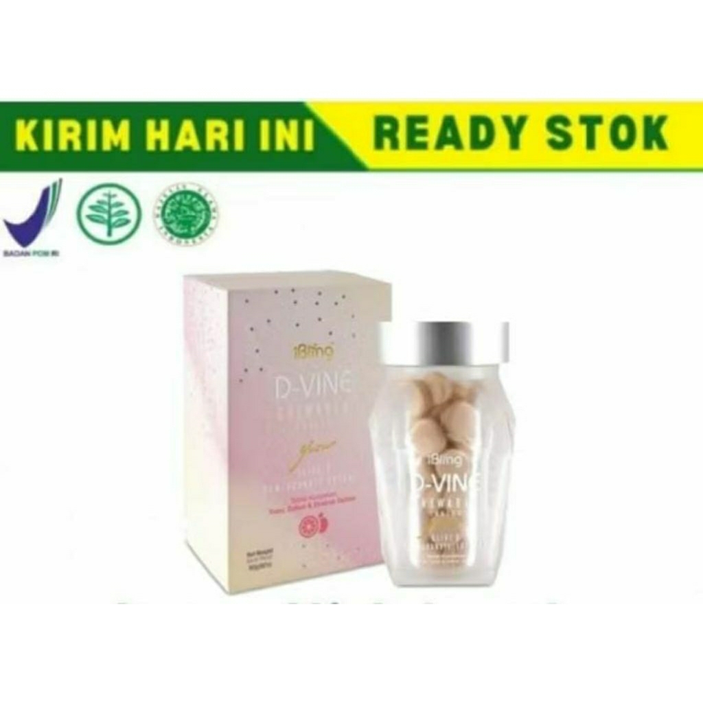 D Vine Collagen Original 100% Ori Permen Pemutih Kulit dan Menyamarkan Flek Jerawat Serta Keriput