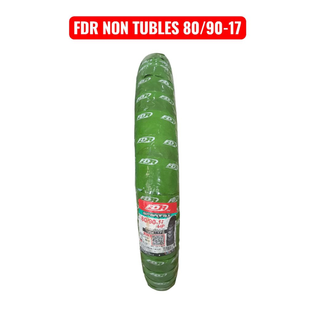 BAN LUAR FDR NON TUBLES 80/90-17