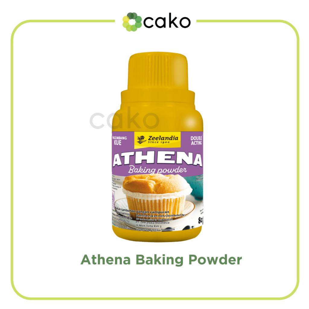 

Athena Double Acting Baking Powder 80gr
