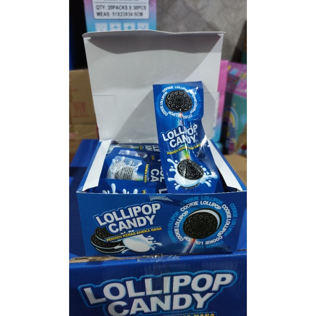 

permen oreo lollipop candy dsm gagang bisa nyala viral