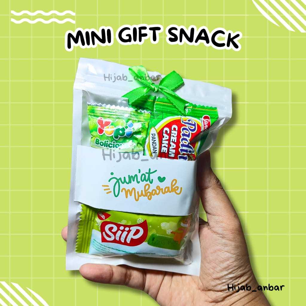 

Mini Gift Snack Tema Hijau- Hadiah Ulang tahun Mini snack ulang tahun frebie gift ultah anak
