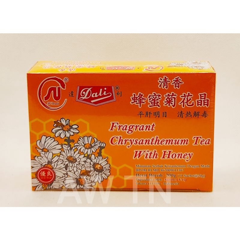 

chrysanthemum tea with honey 10 sachets teh celup krisan wangi