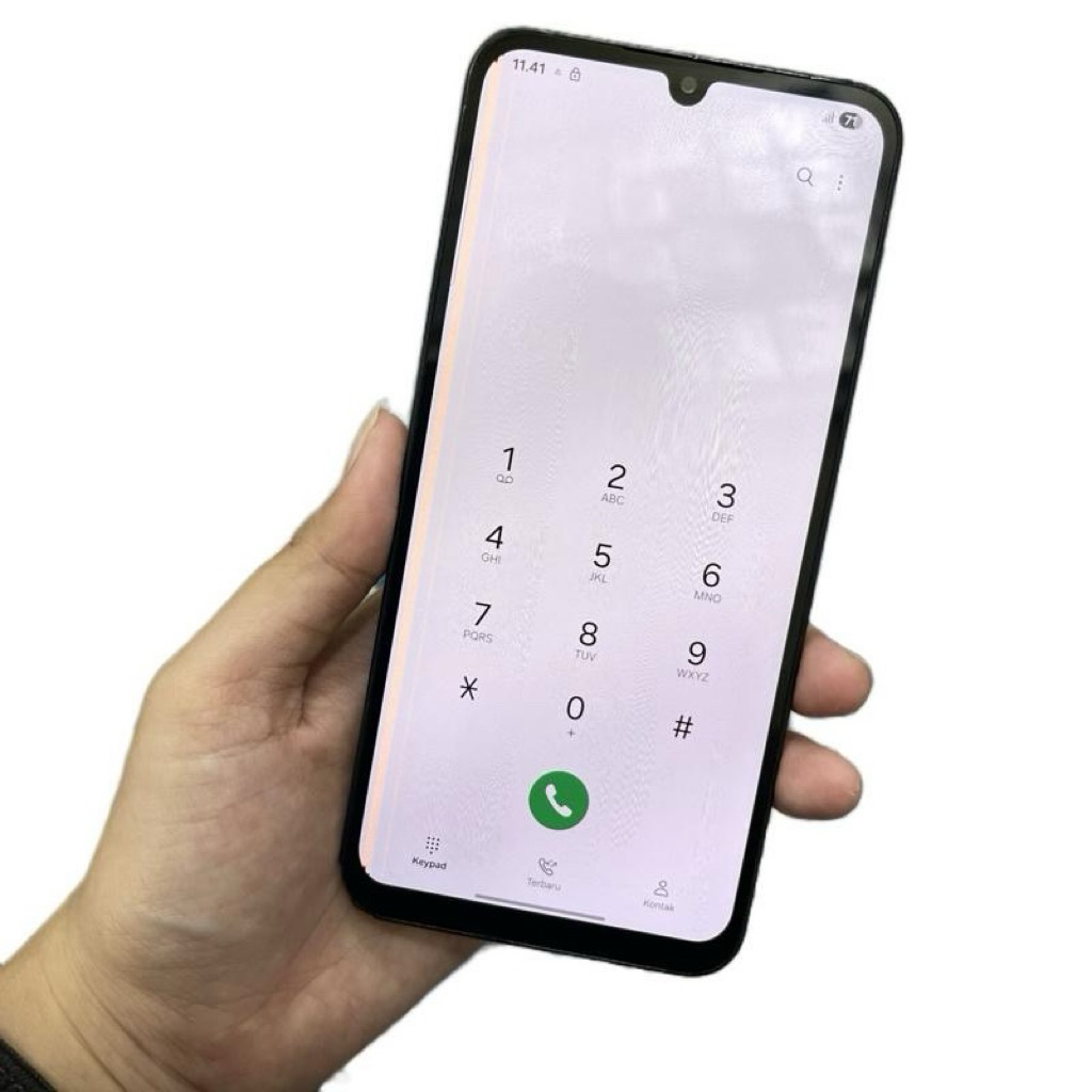 LCD ORIGINAL COPOTAN SAMSUNG A24 4G MINUS RINGAN