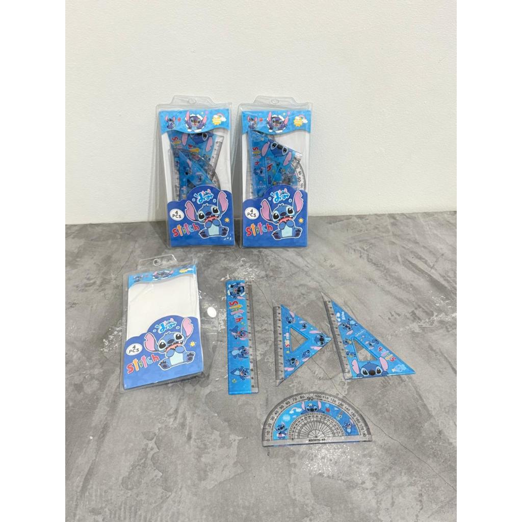 

PENGGARIS SET ISI 4 STITCH PENGGARIS BUSUR SEGITIGA PENGGARIS 15CM STITCH FREE POUCH KANCING