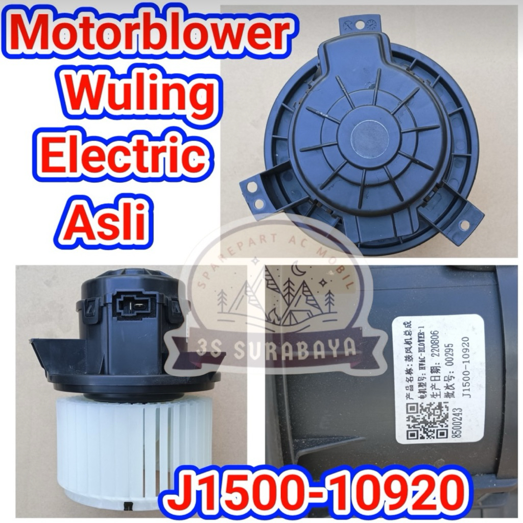 Motor Blower Wuling Air Ev ASLI SGMW Blower Angin Mobil Elektrik (Baru/New)