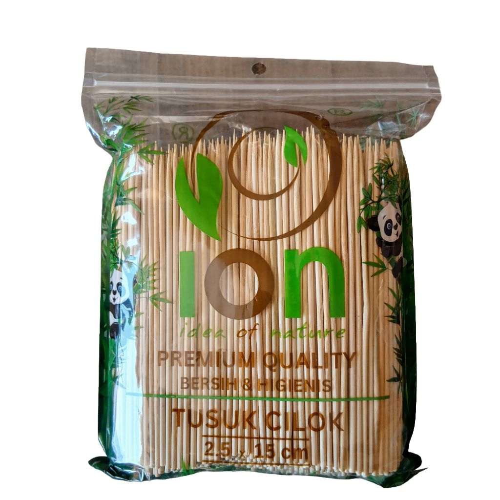 Tusuk Cilok Bambu 250 gram - Tusuk Cilok Panda 500gram