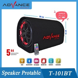 ADVANCE T101BT Speaker Bluetooth Subwoofer Karaoke Super Bass Salon Aktif / Salon Aktif Bluetooth Fu
